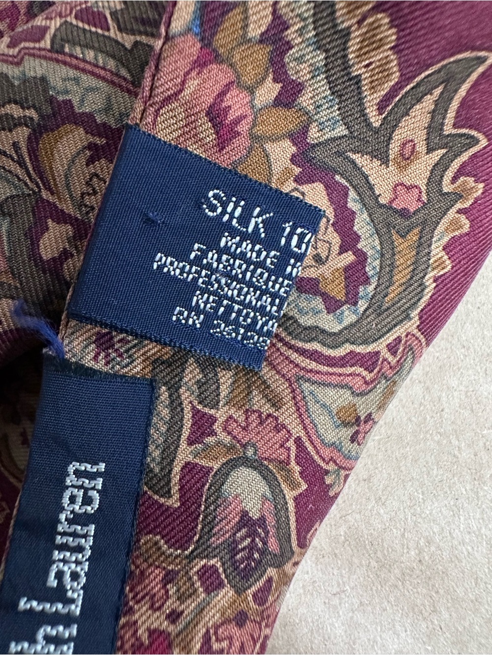 Ralph Lauren silk scarf - Picture 5 of 7